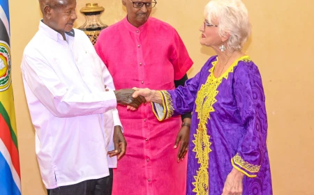 President Museveni, First Lady Janet Welcome Evangelist LaDonna Osborn Back to Uganda Ahead of Patience Rwabwogo’s Consecration