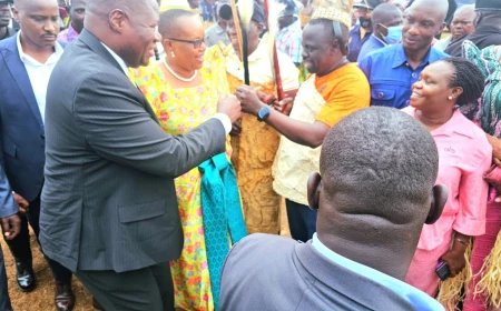 Rt. Hon. Speaker Arrives as 2026 Imbalu Cultural Ceremony Officially Gets Underway at Mutoto Cultural Grounds