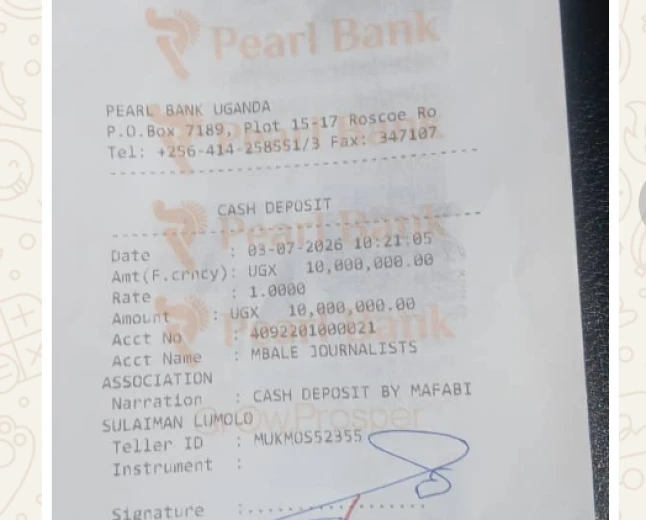 Bad Blood Brews Among Mbale Journalists Over Alleged Dispute on Shs10 Million Association Support