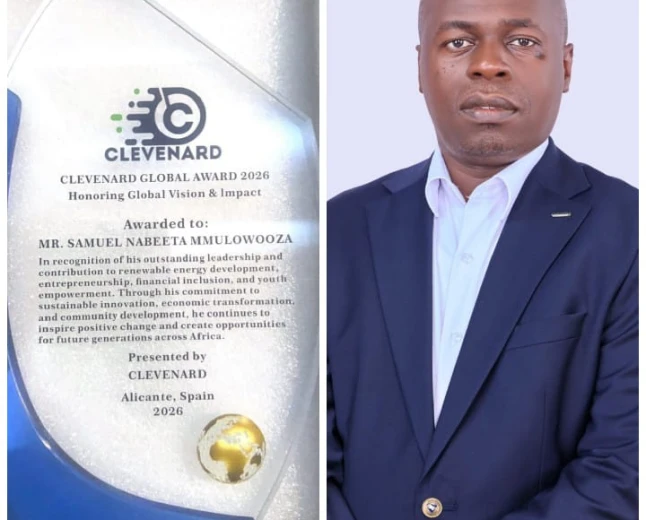 Uganda's Samuel Nabeeta Wins Global Recognition for Sustainable Development Leadership