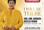 NRM Treasurer Barbara Nekesa Oundo to Grace NIDDA Education Marathon in Mbale