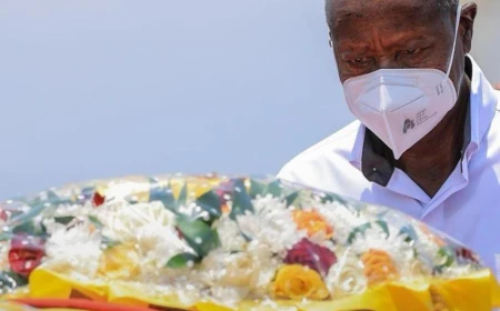 Museveni Mourns King Oyo as Monarch’s Body Returns Home