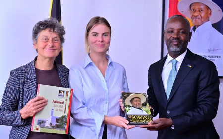 Tayebwa Urges EU to Bridge Uganda’s Refugee Funding Gap as Humanitarian Pressure Mounts