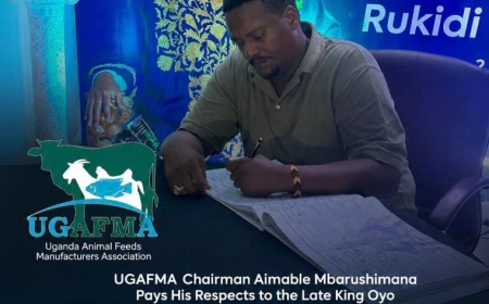 UGAFMA Chairman Pays Tribute to Late Tooro King Oyo, Hails His Legacy of Unity and Development