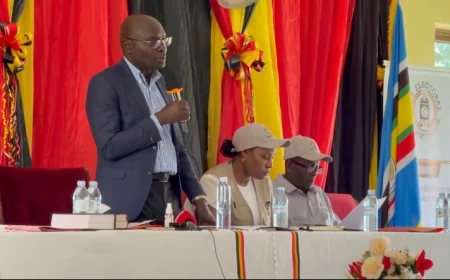 Justice Byabakama Announces BVVK Use, New Returning Officer Ahead of Adjumani West By-Election
