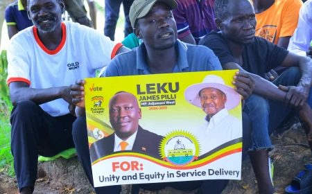 NRM Mobilises as President Museveni Prepares to Close Leku’s Adjumani Campaign