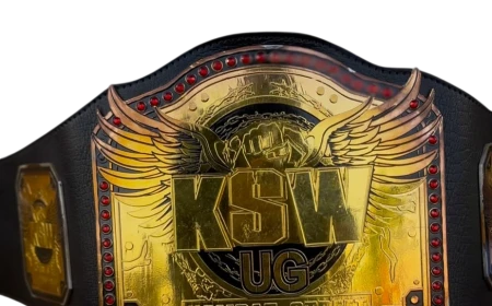 The Belt is ready. The wrestlers are waiting. Now, the fight for the KSW UG Championship begins