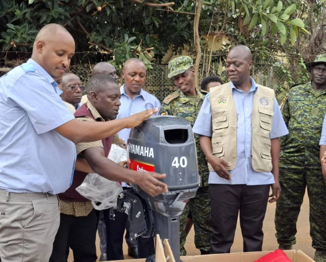 MAAIF Boosts Fisheries Enforcement with New Equipment to Combat Illegal Fishing