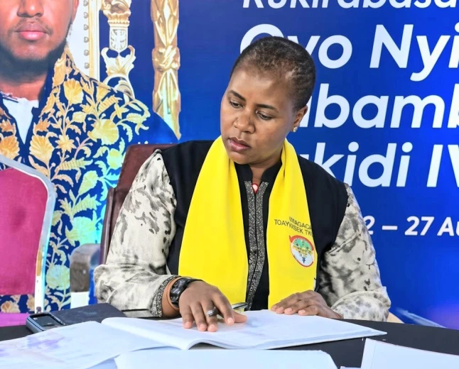 NRM National Treasurer Nekesa Hails King Oyo’s Legacy of Leadership and Development