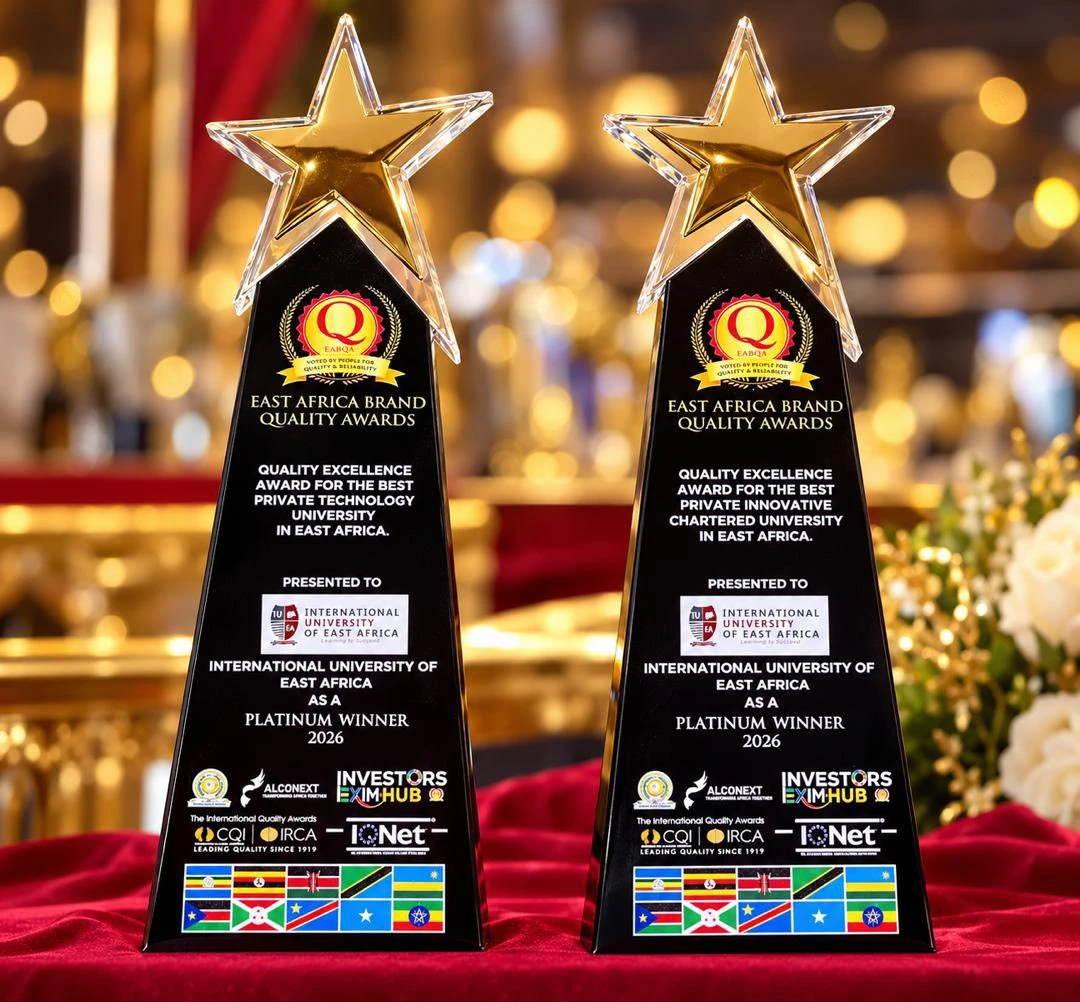 IUEA Wins Two Platinum Awards at East Africa Brand Quality Awards