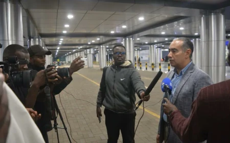 Al Ahly Delegation Arrives in Uganda Ahead of Kitara CAF Confederation Cup Clash