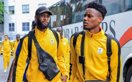 Uganda Cranes Arrive in South Africa Ahead of DR Congo Friendlies