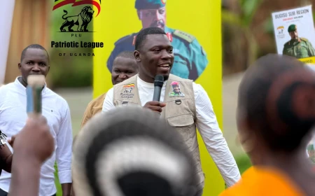 Mauso Brian Leads Sincere PLU Cadres in Bugisu Mobilisation Ahead of Muhoozi Endorsement Rally