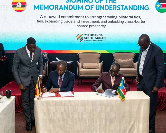 Uganda, South Sudan sign trade MOU, pledge to fix border bottlenecks