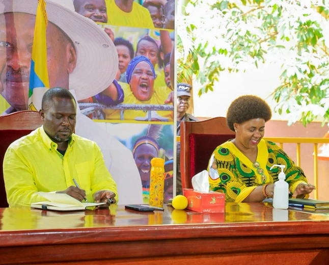 Todwong, Nekesa Welcome 55 Opposition Politicians, Led by Former Mityana LC5 Chairperson, to NRM