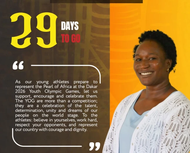 Uganda Names 25 Athletes for Dakar 2026 Youth Olympic Games